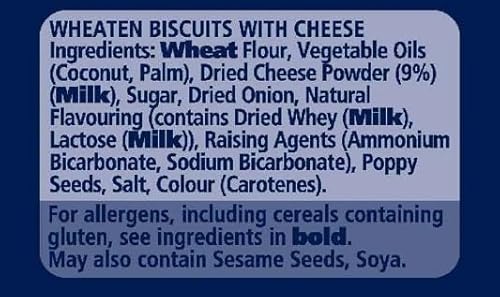 Carr's Melts Cheese Crackers, 150 g (Pack of 1)