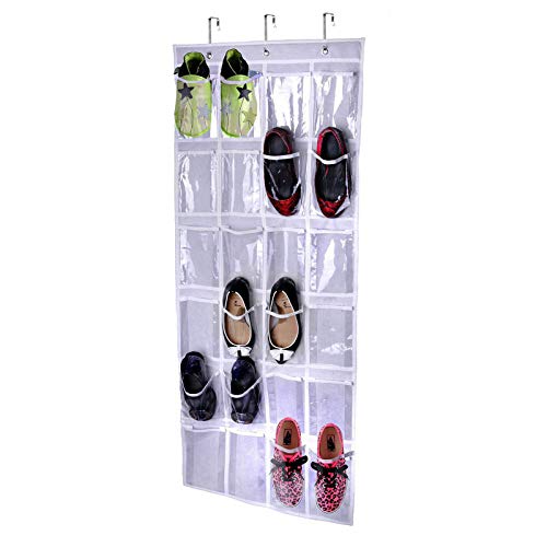 YuuHeeER Étagère à chaussures à suspendre au-dessus de la porte Cover