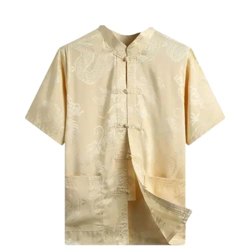T-shirt en coton haut de gamme Hy1 style chinois pour l'été