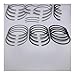 4PCS Engine Pistons Rings Set 84mm STD for BM N20 B20 F30 F31 F20 E84 2.0T 11257594453 Accessories