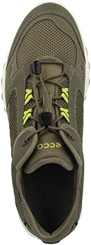 Ecco Outdoor Men's Exostride Summer Trail Sneaker, WARM GREY/SULPHUR Vented, 9 US medium | Image 1