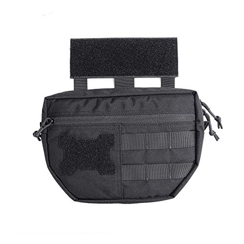 Excellent Elite Spanker Pochette Tactique Tactique Molle Militaire Sac EDC Molle Tactique Sac（Noir）
