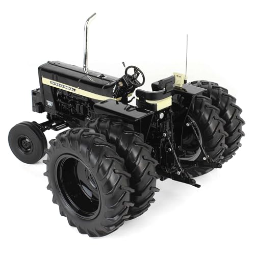 ERTL 1/16 IH Farmall 856 Tractor Black Chase Unit miniatura 4