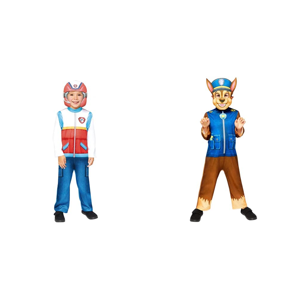 Paw Patrol Ryder Kostüm Für Kinder - Offiziell Lizenziert (Größe 110cm)