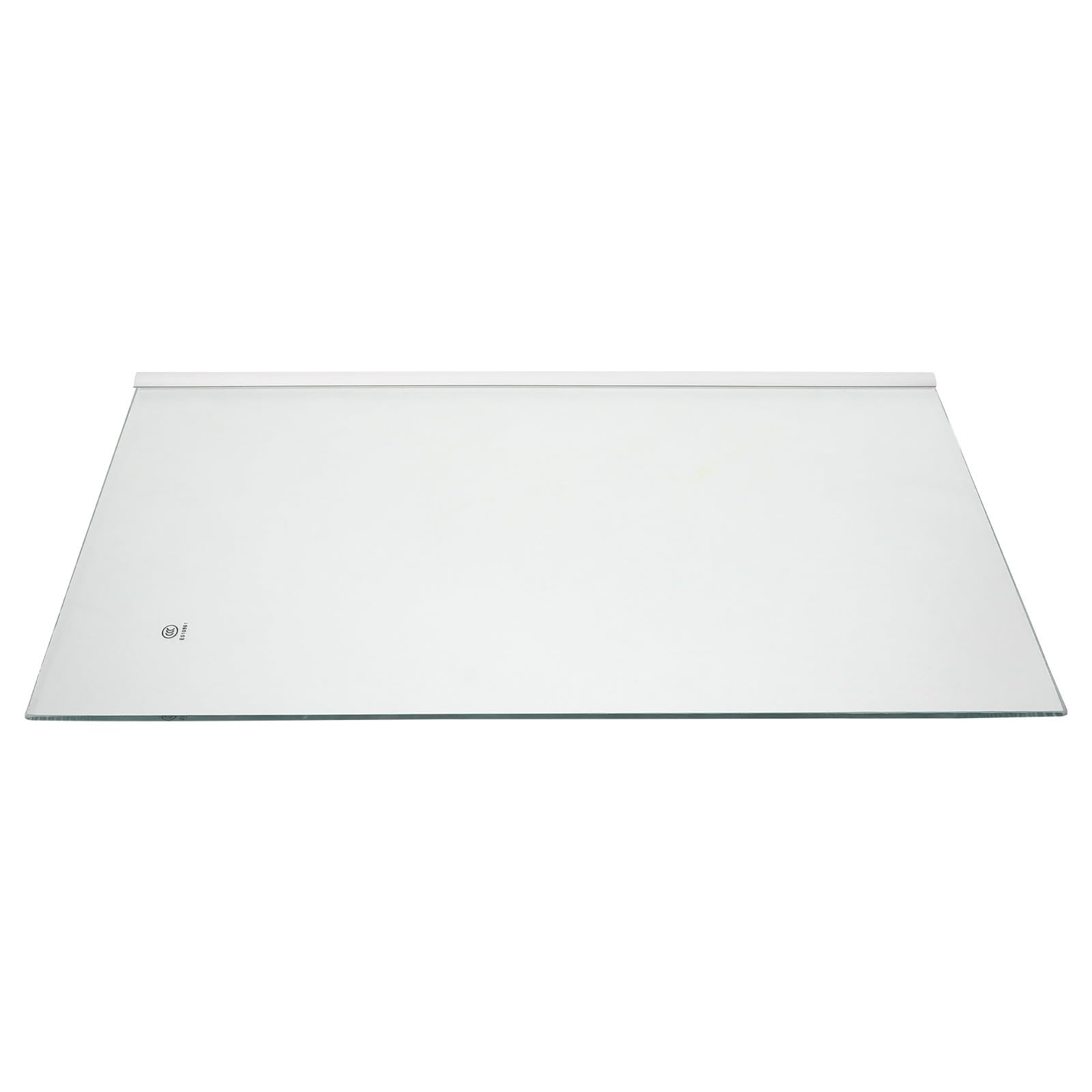 Ciieeo Étagère en Verre Trempé 40x24 Cm pour Congélateur et Réfrigérateur, Séparateur de Rangement Transparent, Pièce de Remplacement Compatible pour Organisation Frigo et Congélateur
