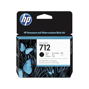 HP 712 Schwarz DesignJet Druckerpatrone