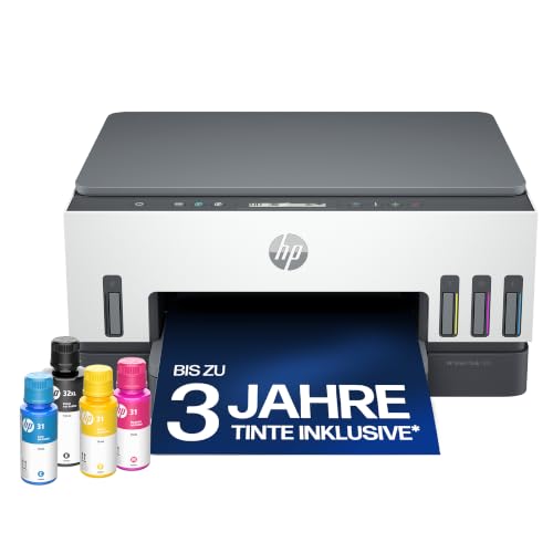 Drucker Test: Die besten Multifunktionsdrucker für Zuhause 6 HP Smart Tank 7005 Multifunktionsdrucker (Drucker, Scanner, Kopierer, WLAN...