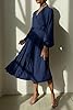 PRETTYGARDEN Women's Spring Midi Dress Long Puff S... #3