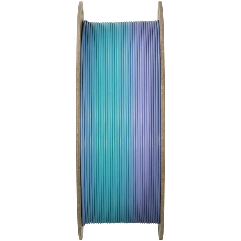 Image of Polymaker Matte PLA Filament 1.75mm Winter, Blue Purple Multicolor Gradient, 1kg - PolyTerra 1.75 PLA Filament