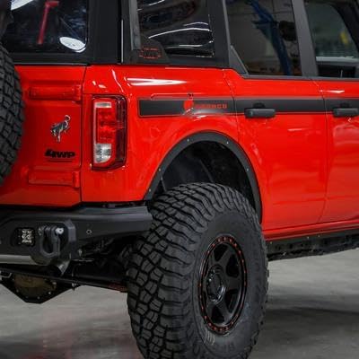 4 Wheel Parts Factory Bronco Fender Delete Kit (4-Door) - 61768W