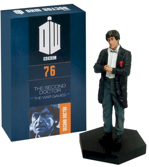 Second Doctor 2nd Dr Patrick Troughton Eaglemoss Figurine 76 Collection D0CT0R WH0