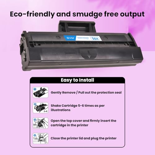Image of EVM ETC 101 Toner Cartridge - Compatible with SSG ML-2160 /2161 /2165W /2162 /2165 /2166 /2168 /2164 /2164W /2167 /2168W, SCX-3400 /SCX-3405 /3405W /3405FW /3407 /3400F /3405F /3405FW, SF-760P