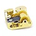 Teykst Bohemian Rhapsody 18 Note Musical Movement for DIY Music Boxes, Musical Clockwork Device Replacement for Old Music Box(Gold)