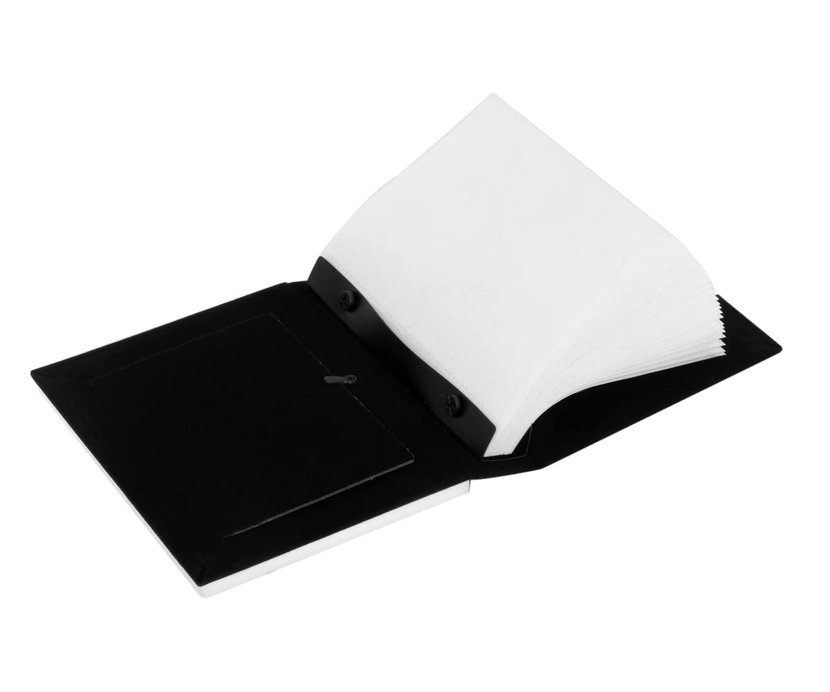 Designerski album fotograficzny dla niemowląt, posrebrzany, zabezpieczony przed nalotem, książka z ramką na zdjęcia, album na 70 zdjęć, album do wkładania 10 x 15 cm, z okazji chrztu