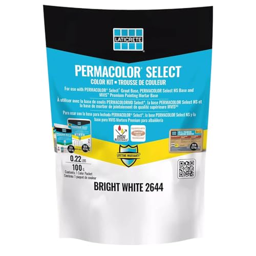 Permacolor Select Grout Color Kit - Bright White