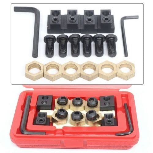 Excéntrico 5/8" o 16MM T-ranura de sujeción 18pcs kit para fresadora mesa de trabajo