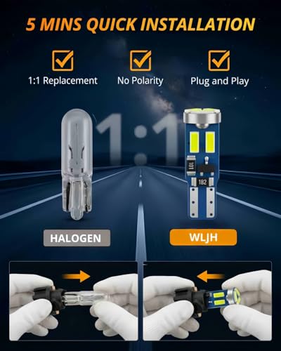 Kit de luces LED para tablero Jeep Grand Cherokee 1999-2004 miniatura 6