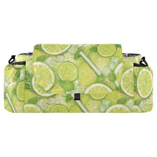 miaozhen Fluorescent Green Lemon Juice Ice stroller accessories organizer double stroller caddy organizer handy pocket accesorios para accesorios para stroller