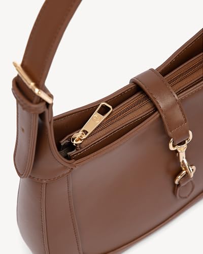 Image of NEWBELLA Small Shoulder Bags for Women - Trendy Underarm Purse & Crossbody Handbag for Daily Commute & Evening
