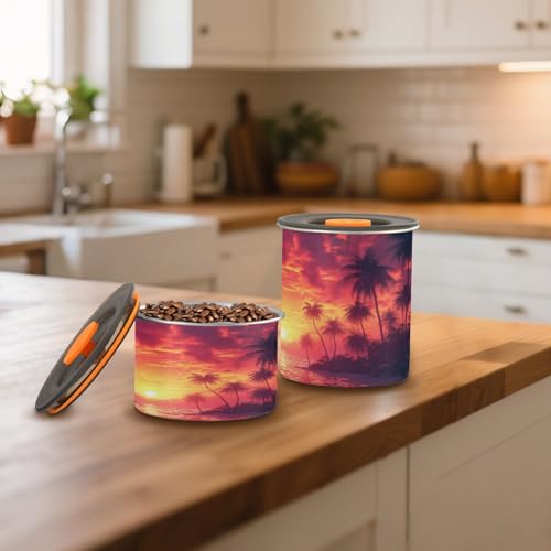 Contenedor hermético para café acero inoxidable 17oz miniatura 6