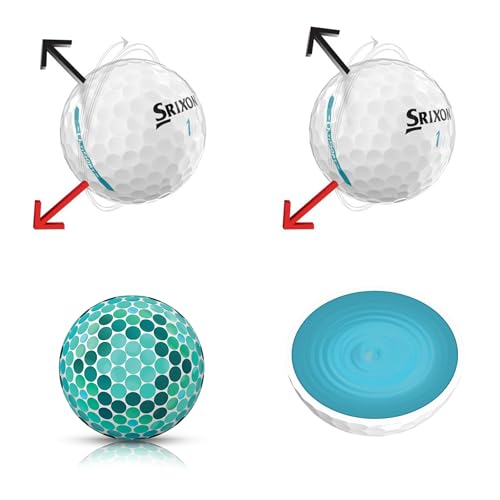 Srixon UltiSoft 4 & 5 - Ultra Soft Golf Ball, Low Compression for Unmatched Feel M, aximum Distance & Enhanced Control, FastLayer CoreA, dvanced Aerodynamics - Image 2