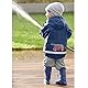Sterntaler Unisex Baby Regenjacke mit Innenjacke Rain Jacket, Marine, 128
