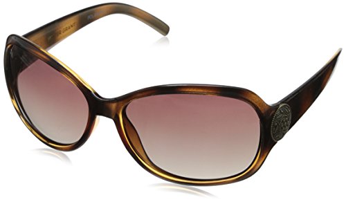 Foster Grant Women's Dialogue Cat-Eye Polarized Reading Sunglasses, Tortoise/Smoke, 63 mm, +2.50