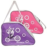 ORFOFE 2 pezzi Borsa Porta Pattini Rotelle Custodia Portatile per Roller Skate Materiale Durevole e Leggero Facile da Trasportare e Pulire Adatta per Adulti Colore Casuale Colore Casuale
