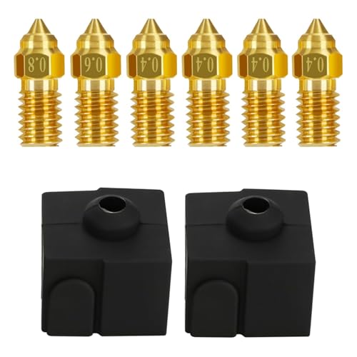 Creality 3dv^[ mY Ender 3 V3 SE p ^J 4*0.4mm 1*0.6mm 1*0.8mm + 2*VR[ fM Jo[ ʉo@mY 6  Ender3V3SE 3dv^{ p[c