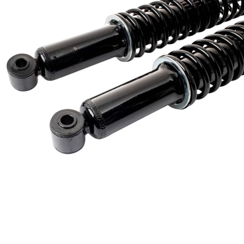 Image of TRQ Rear Heavy Duty Shock Absorber Pair Set Compatible with 2000-2014 Chevy Tahoe, GMC Yukon 2007-2014 Suburban /Yukon XL 2002-2013 Escalade 2007-2013 Avalanche - VERIFY FITMENT& NOTES