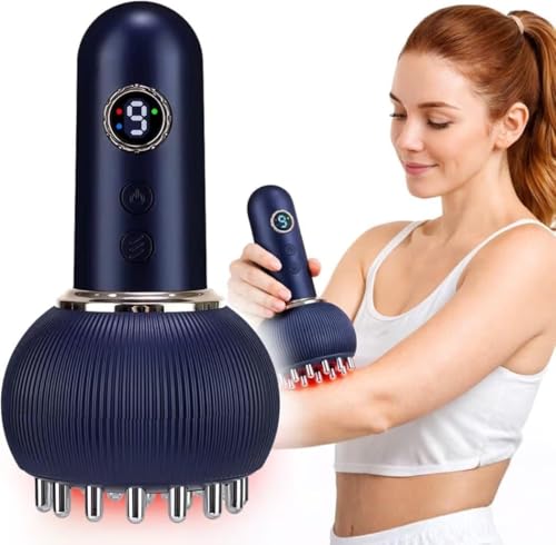 Image of Anti-Cellulite Slimming Massager - Professional Lymphatic Drainage Device with Microcurrent, Red Light, Heat & Vibration for Full-Body Contouring, Fat Reduction & Skin Firming (Smart Body Massager)