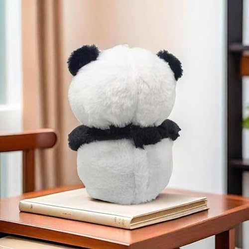 Image of Tickles Cute Bear Panda Soft Stuffed Plush Animal Toy for Kids Boys & Girls Birthday Gift (Size: 30 cm Color: Black & White)