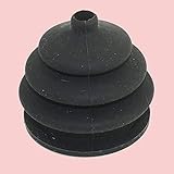 Universal - Silicone Rubber - Gaiter Shark Joystick Control Knob for Power Drives Electric Mobility Wheelchair Joysticks Controller Power Option Tilt