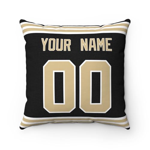 Image of ANTKING Throw Pillow 2 Pack Custom Any Name and Number Personalized Gift for Men Women Boys
