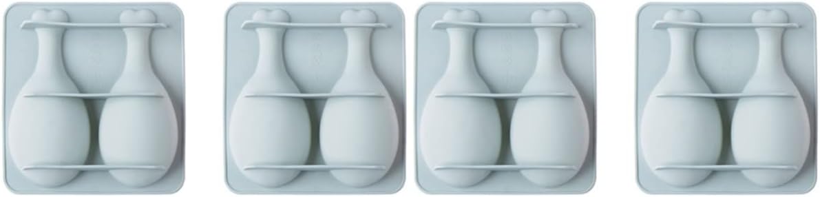 4pcs Silicone Chicken Leg Cake Mold for Baking Non-stick Design for Chocolate Cake and Cookies Easy Demoulding Silicone Fondant Molds for Homemade Treats