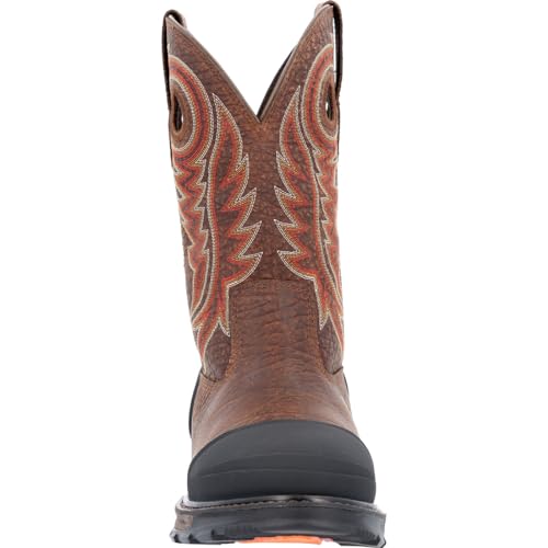 Image of Durango Men's Maverick Xp Steel Toe Burlywood Waterproof Western Work Boot