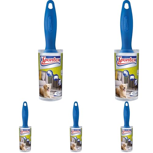 Spontex Rodillo Atrapapelusas (Paquete de 5)