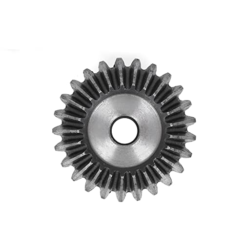 Image of 2 Pcs 1M 20 Teeth 5 /6 /8 /10mm Shaft Hole Tapered Bevel Gear 1:1# 45 Steel 1 Module 90 Degree Steering Gear with M5 Fixing Hole (10 mm)