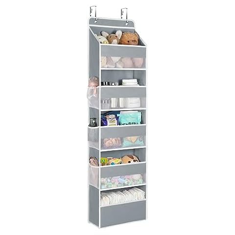 Univivi 5-Shelf Over Door Storage Organiser Cover