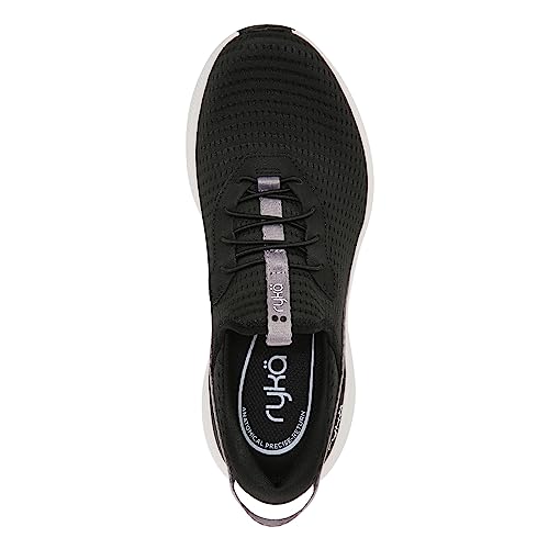 Ryka Women's Ferocity Slip-On Sneaker, Black, 6 #TOP5