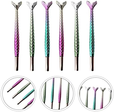 NUOBESTY 6 adet jel kalem, çok fonksiyonlu yazı gereçleri, el yazısı için, ofis, okul ve yaratıcı projeler için, siyah mürekkep, ergonomik tasarım, hafif ve pratik - Görsel 3