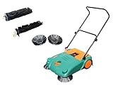 SECURA Kehrmaschine MA700 Profi-Set inklusive Bürsten (4 Ersatzbürsten) 70cm
