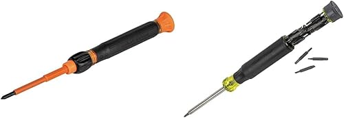 Klein Tools Juego de destornilladores de precisión (2 en 1 y 27 en 1)  Aislado y Multi-Bit