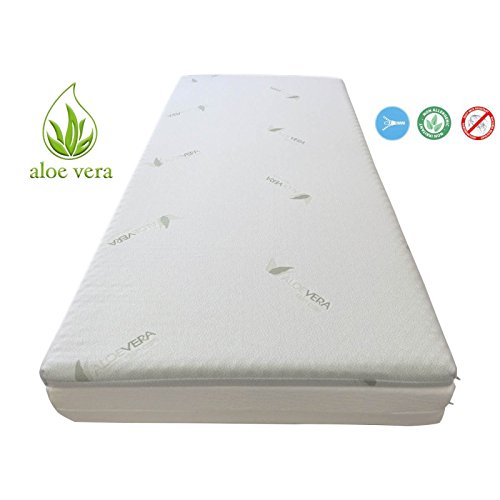Dinaflex SURMATELAS PAMIĘCI 80 x 200, wysokość 5 cm ORTOPEDYCZNA, ANTYALLERGICZNA, ANTYAKARIANOWA, CAŁKOWICIE DEHOUSIALNE, Pokrowiec z aloesu.