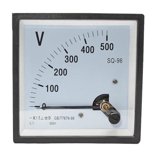 Voltmètre analogique aiguille SQ-96 pour éviter les surtensions électriques