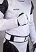Mens First Order Stormtrooper Deluxe Costume | Adult Star Wars Jumpsuit, Foam Armor, Gloves, Hood, Half Mask X-Large