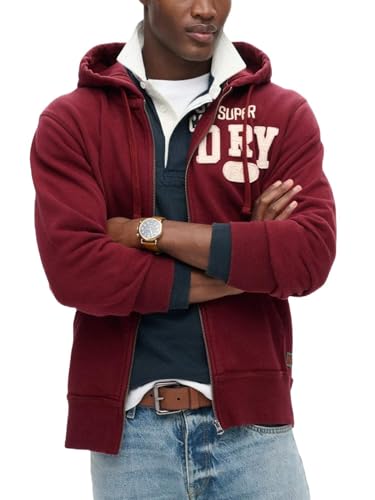 Sweatshirt à capuche zippé Superdry Vintage Athletic - vue 3