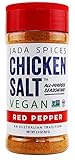 JADA Spices Chicken Salt Spice and Seasoning - Red Pepper Flavor - Very Hot! Vegan, Keto & Paleo Friendly - Perfect for Cooking, BBQ, Grilling, Rubs, Popcorn and more - Preservative & Additive Free