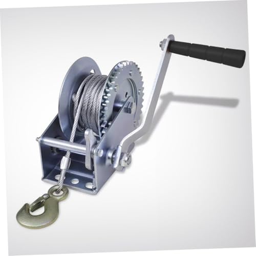 Winche manual con cable de acero de 10m y capacidad 3500lbs miniatura 4