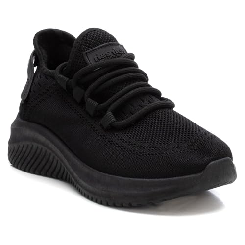 REFRESH 172402, Zapatillas Casual para Mujer, Negro, 36 EU